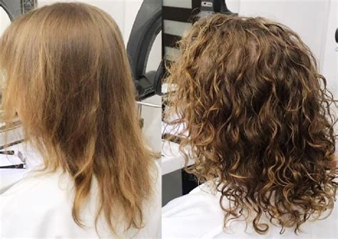 Биозавивка для волос на средние волосы фото до и после отзывы