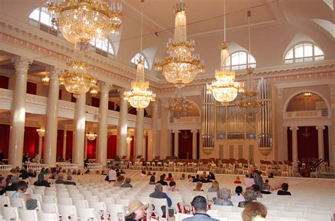 Большой зал филармонии спб