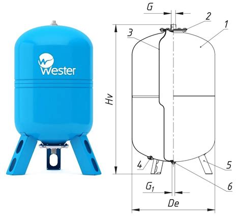 Гидроаккумулятор для воды