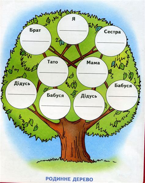Дерево семьи