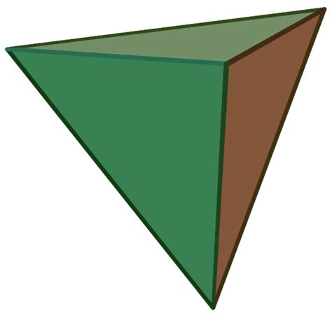 Как называется объемный треугольник