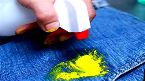 Как отмыть краску от одежды