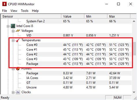 Как проверить температуру процессора в windows 10