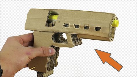 Как сделать пистолет из картона