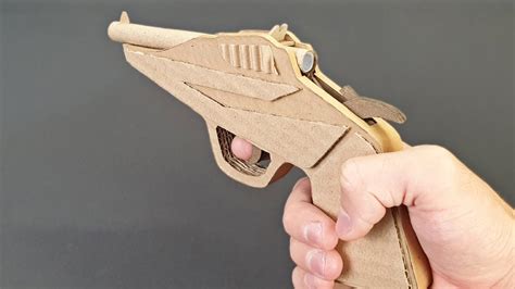 Как сделать пистолет из картона