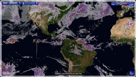 Карта погоды мира в реальном времени