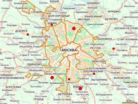 Ногинск на карте московской области расстояние до москвы