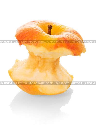 Обгрызанное яблоко