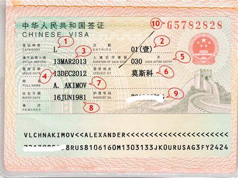 Оформить визу в китай