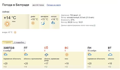 Погода в сербии сейчас