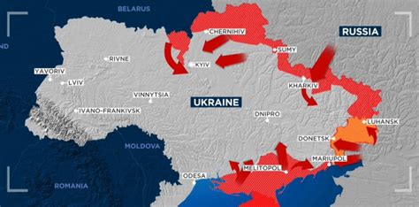 Продвижение войск на украине