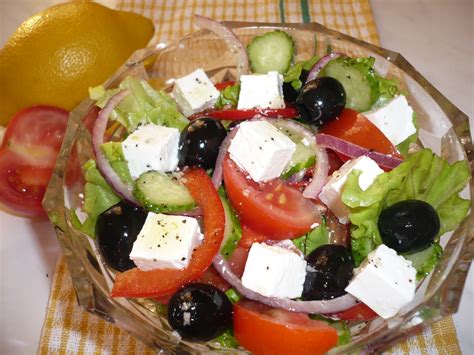 Салат греческий рецепт