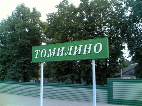 Томилино московская область
