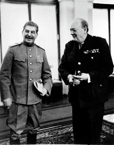 Черчилль о сталине