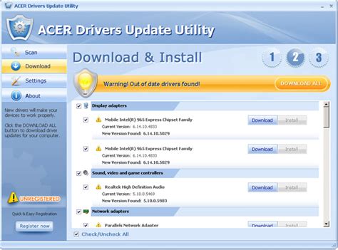 Acer drivers