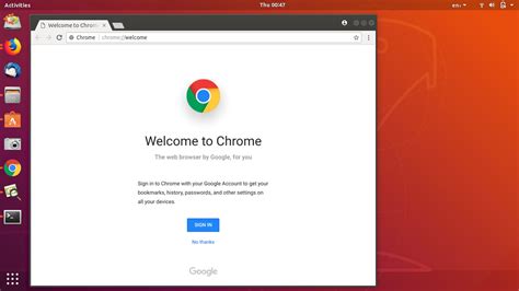 Chrome linux