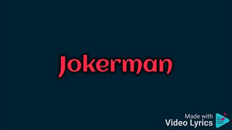 Jokerman porn