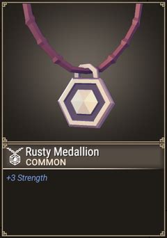 Rusty medallion calamity