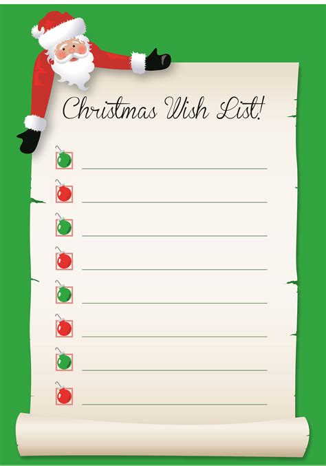 Wish list подарков
